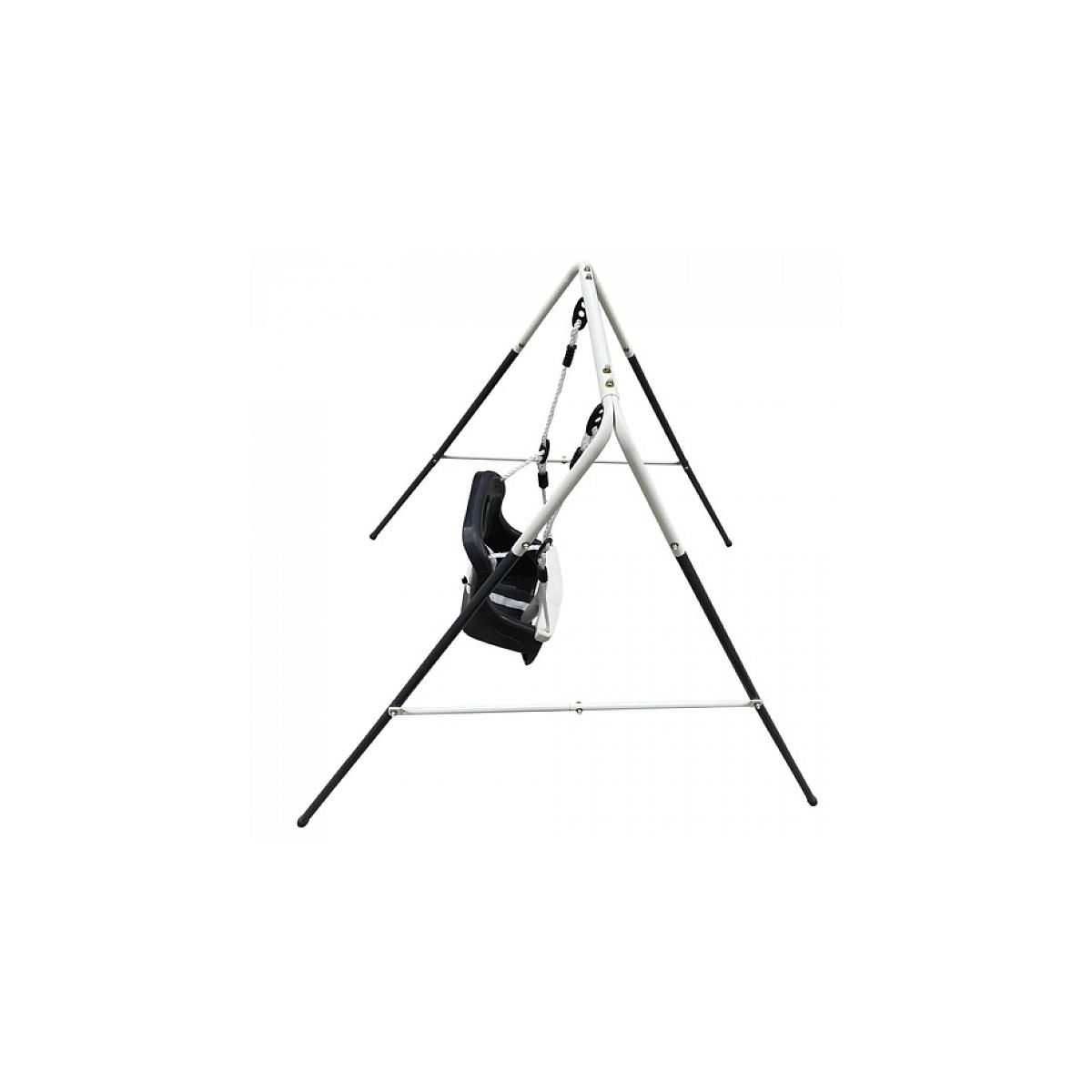 Axi House AXI Metal Baby Balancoire avec siege Anthracite cream