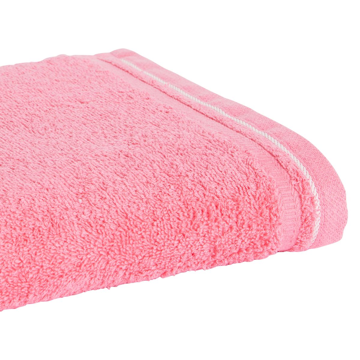 ACTUEL Serviette de toilette unie en coton  450 g/m²