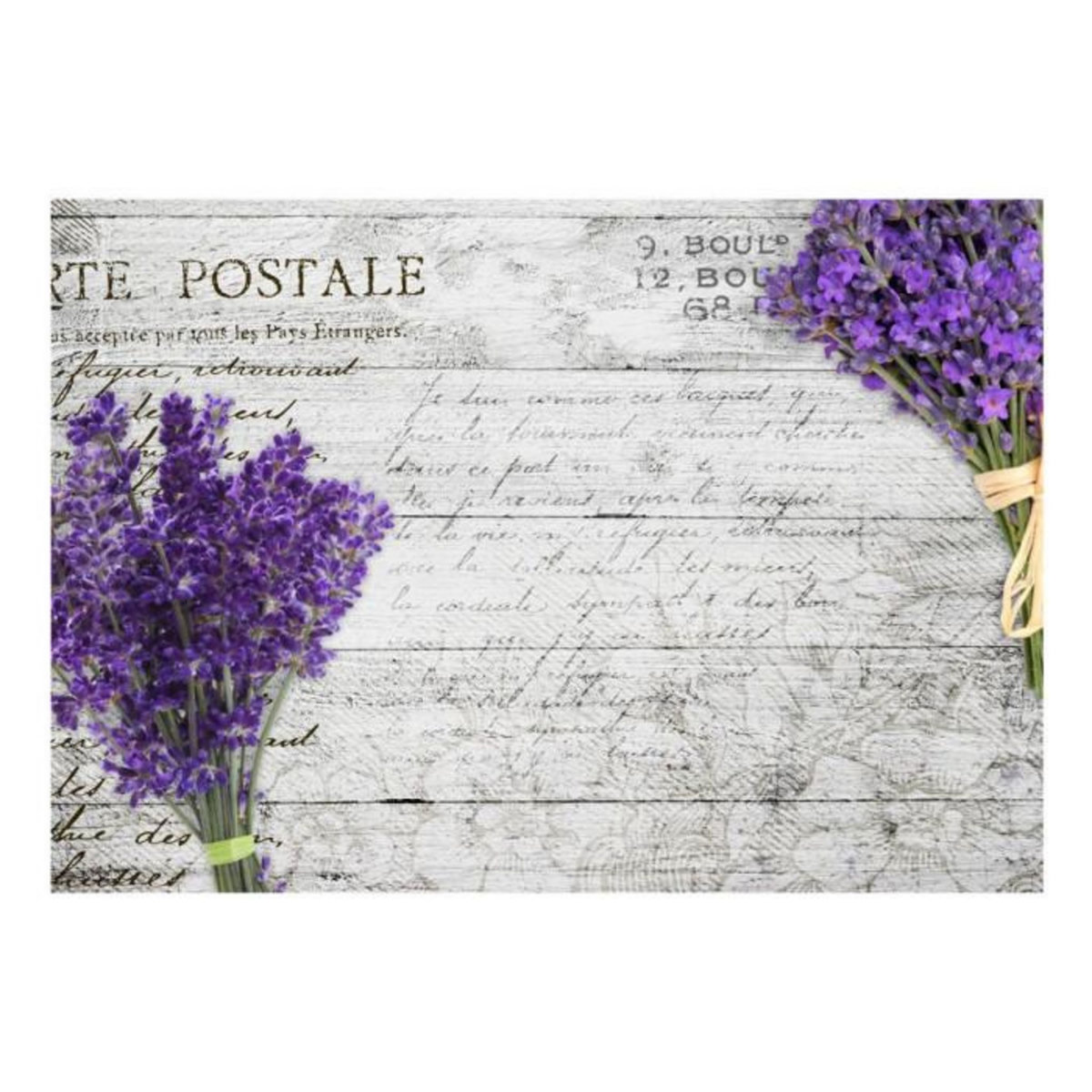 Paris Prix Papier Peint  Lavender Postcard