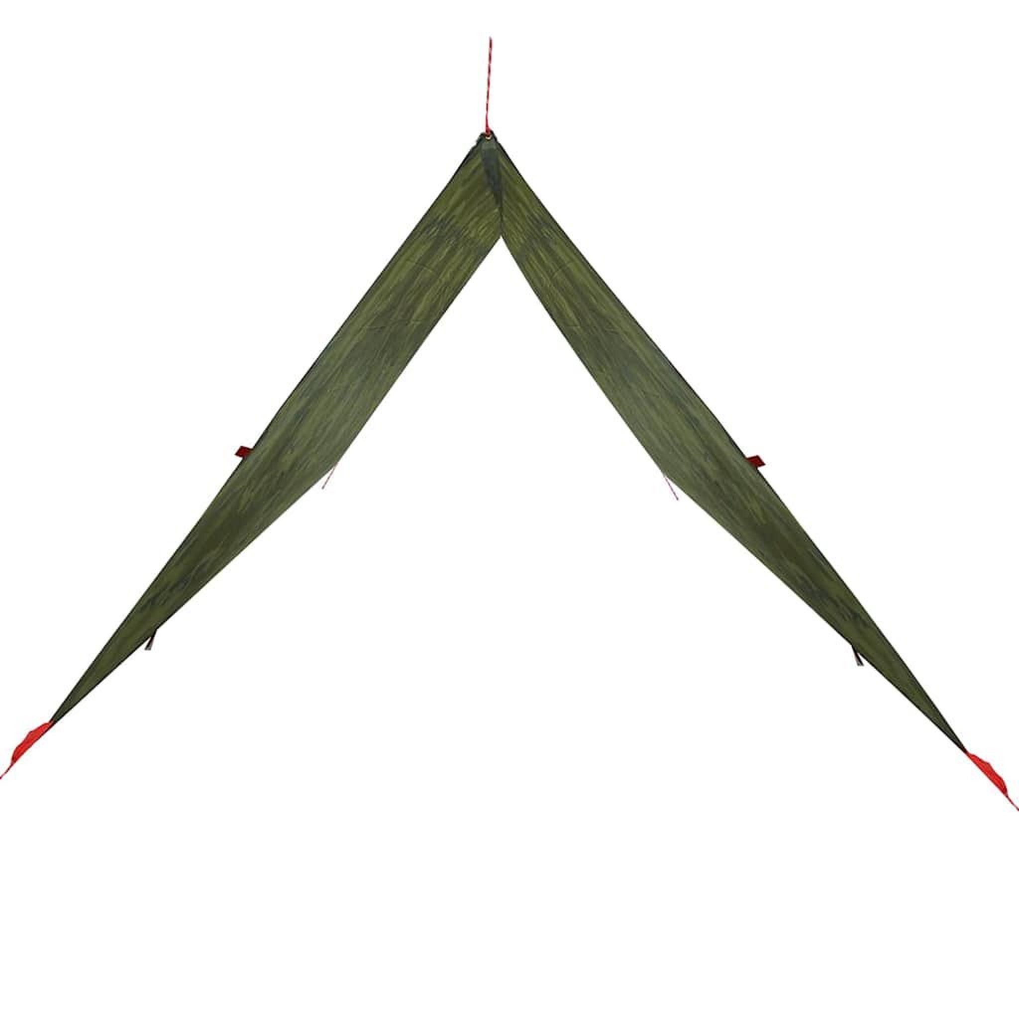 Voir la diapositive 4 : VIDAXL Bache de camping camouflage 406x306 cm impermeable