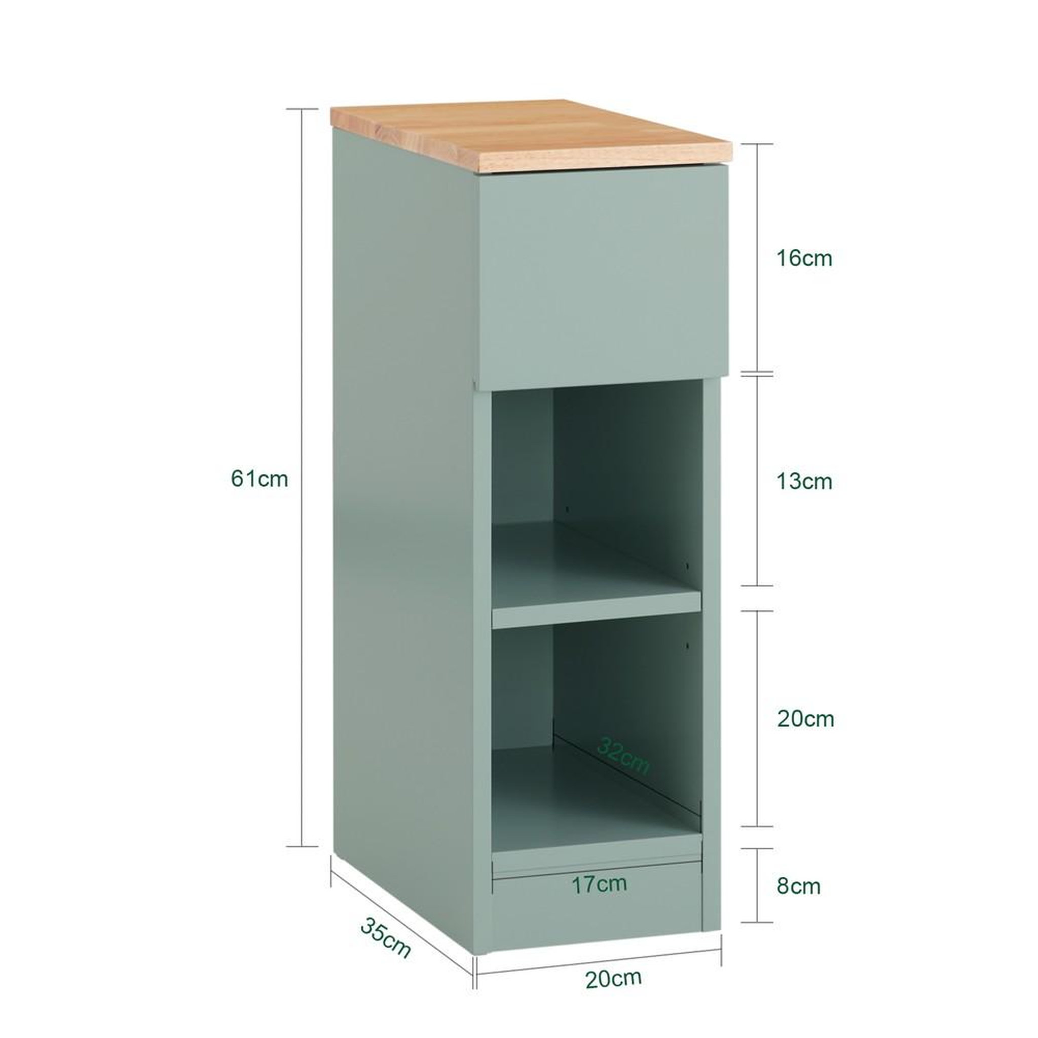Voir la diapositive 3 : SOBUY SoBuy - Table De Chevet à un tiroir - Nordique - FBT111