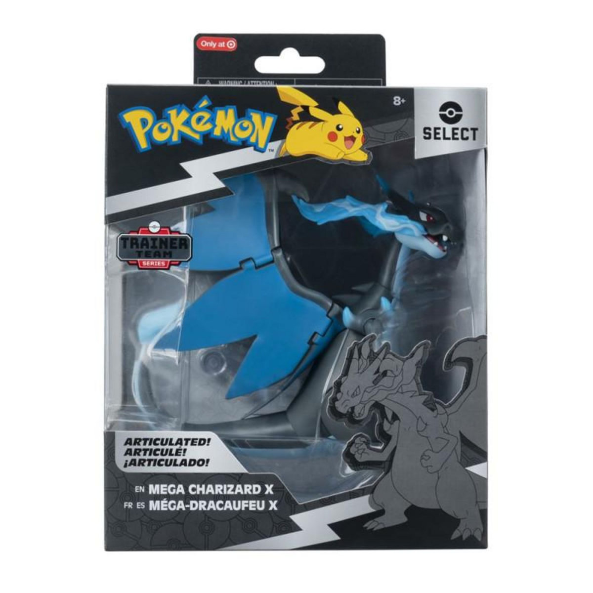 Pokemon Figurine articulée Pokémon Méga Dracaufeu