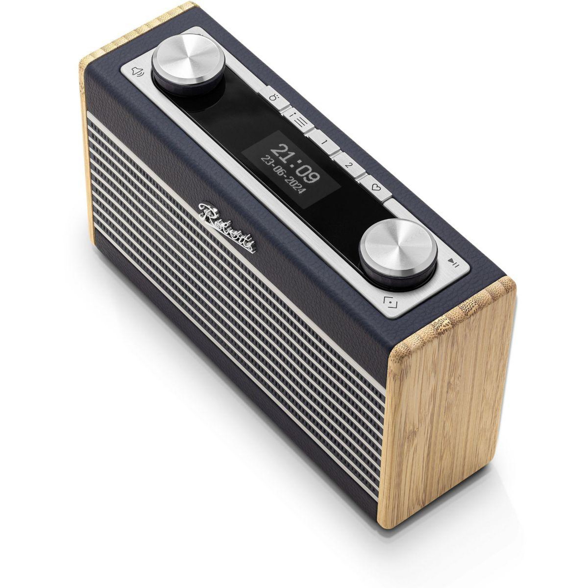 Voir la diapositive 3 : ROBERTS Radio DAB RAMBLER UNO BLEU MARINE