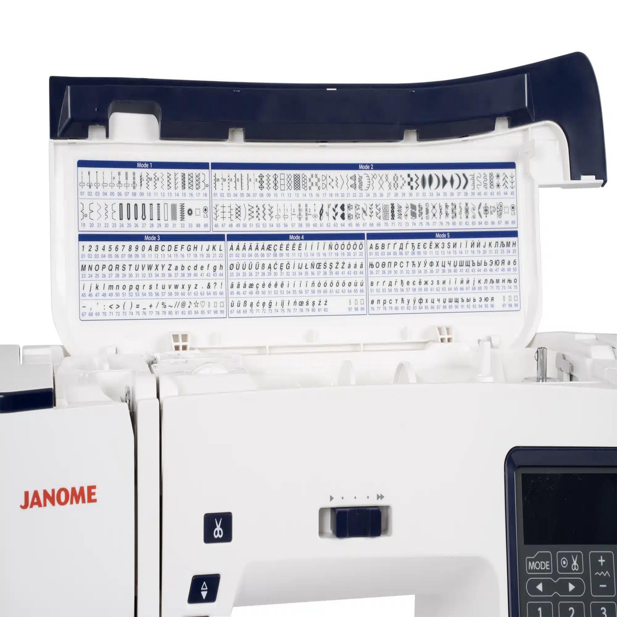 Voir la diapositive 2 : Janome Machine à coudre janome skyline s5