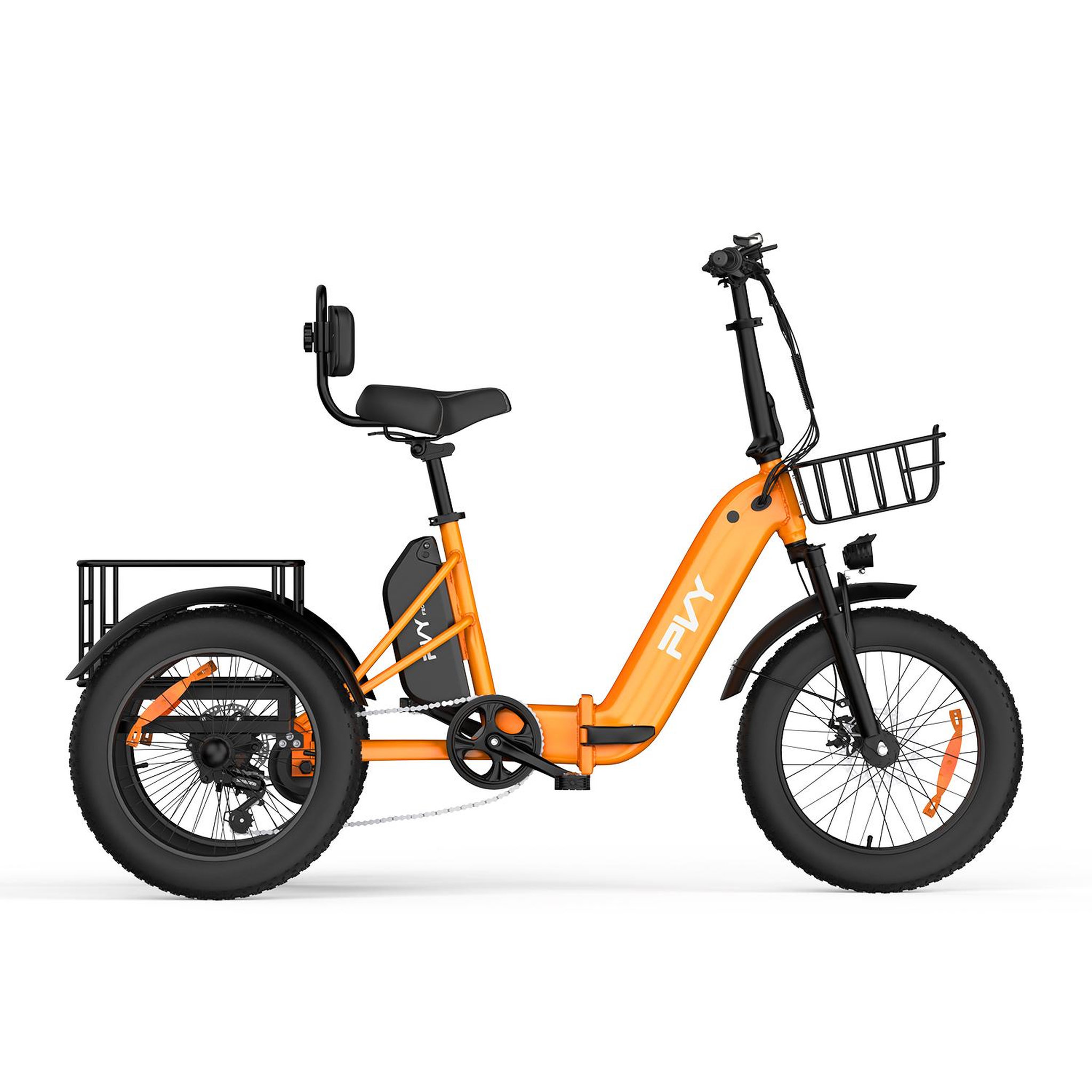 Voir la diapositive 2 : PVY Tricycle électrique de cargaison de pvy f20