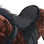 Voir la diapositive 5 : VIDAXL Jouet en peluche Cheval Marron foncé XXL