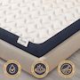 Voir la diapositive 3 : THE WHITE STONE Matelas 80 x 190 en Waterfoam Hypoallergénique | Hauteur 14 cm | Rembourrage en ouate et revêtement en tissu 3D respirant, anti-acarien et antifongique | Fabriqué en Italie