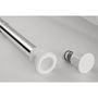 Voir la diapositive 5 : RIDDER RIDDER Tringle de rideau de douche telescopique 110-245cm Chrome 55300