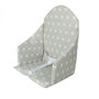 Voir la diapositive 2 : Monsieur Bébé Coussin d'assise universel Miam avec harnais pour chaise haute bébé