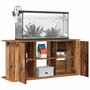 Voir la diapositive 3 : VIDAXL Support pour aquarium vieux bois 121x41x58 cm bois d ingénierie