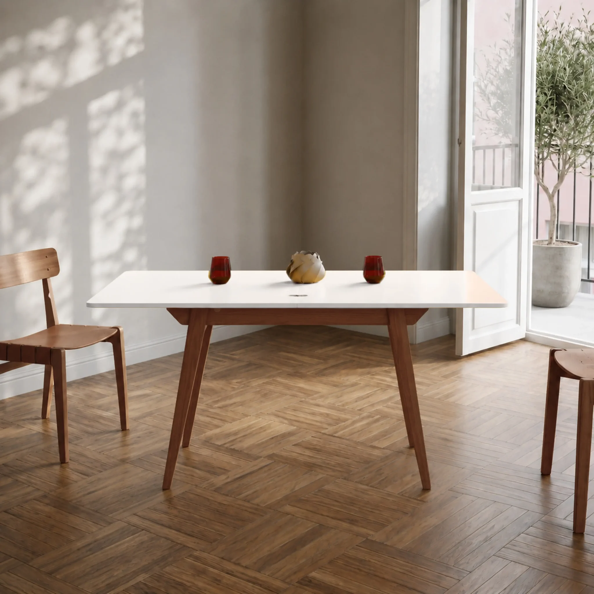 Voir la diapositive 3 : RAGABA Envelope Table à manger extensible