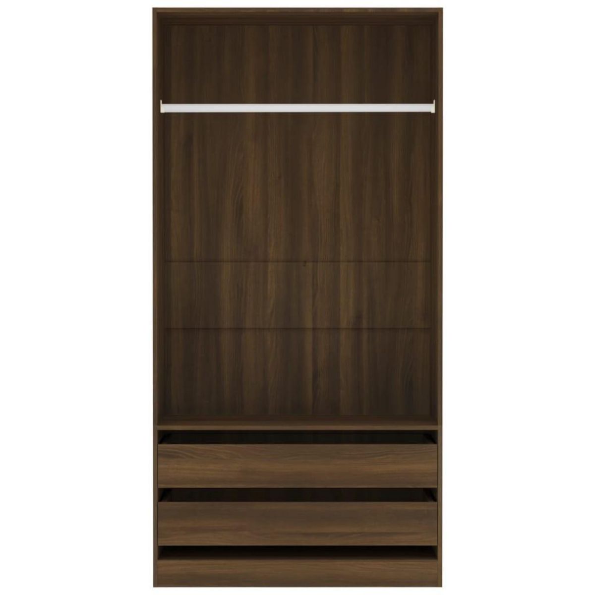 VIDAXL Garde-robe Chene marron 100x50x200 cm Bois d'ingenierie