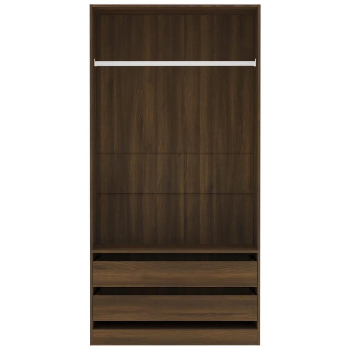 VIDAXL Garde-robe Chene marron 100x50x200 cm Bois d'ingenierie
