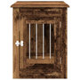 Voir la diapositive 4 : VIDAXL Meuble de cage chiens vieux bois 55x80x68 cm bois d'ingenierie
