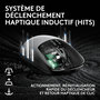 Voir la diapositive 3 : Logitech Souris Gamer Sans Fil PRO X2 SUPERSTRIKE LUNAR ECLIPSE