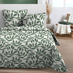 STOF Housse de couette 240x220 AJANIA + 2 taies 100% microfibre