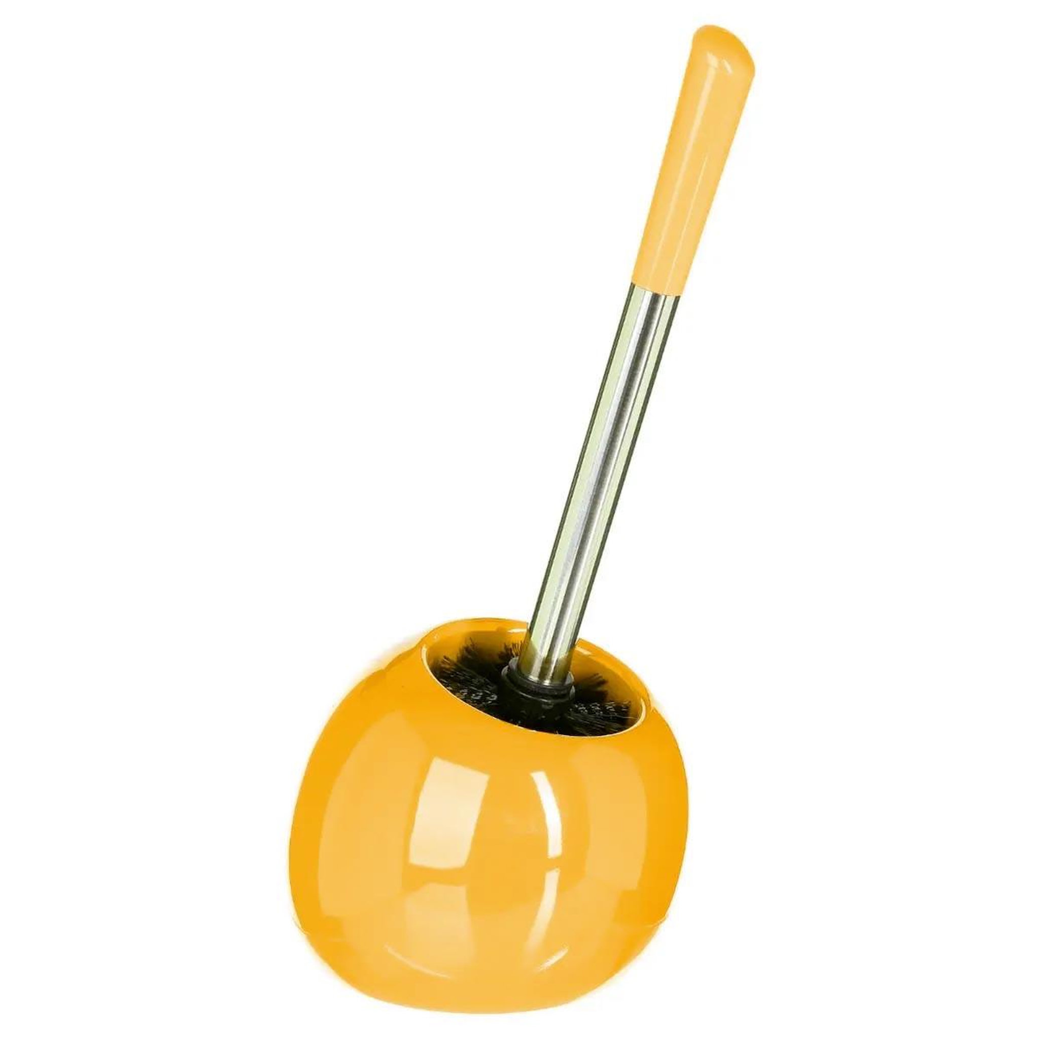 FIVE Brosse wc en céramique  sun  36cm moutarde