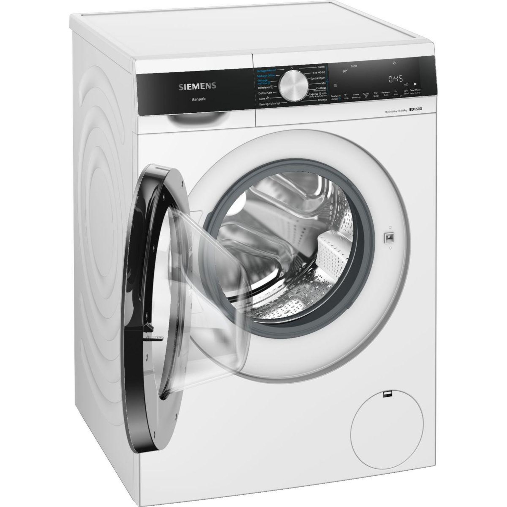 Voir la diapositive 2 : Siemens Lave linge séchant hublot WN54G200FR - 10,5/6 kg - 1400 tr/min - Classe D - Moteur induction - iQ500
