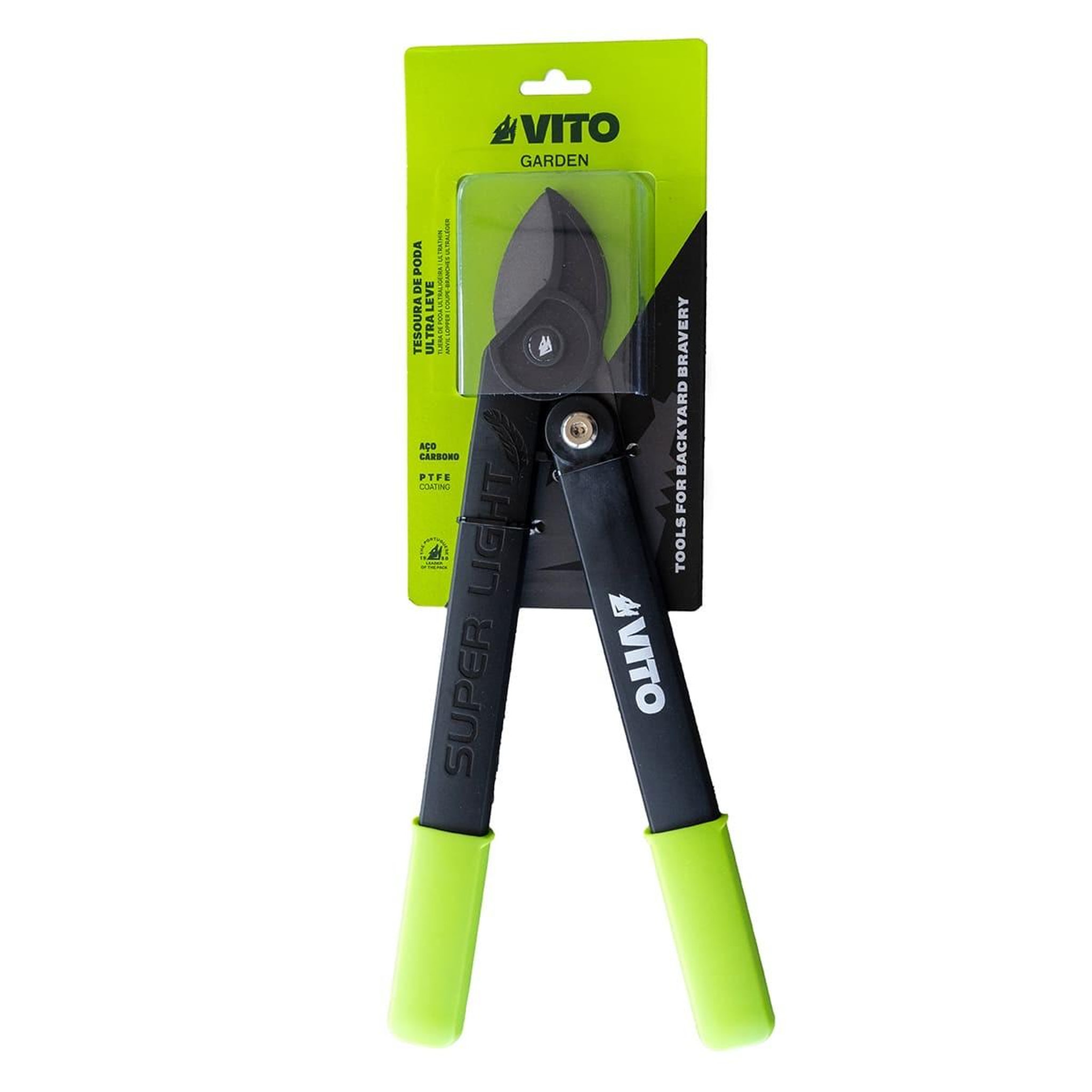 Voir la diapositive 4 : VITO Coupe branches robuste et super léger 0.4 kg - sécateur de jardin coupe 35mm taille sans effort vito
