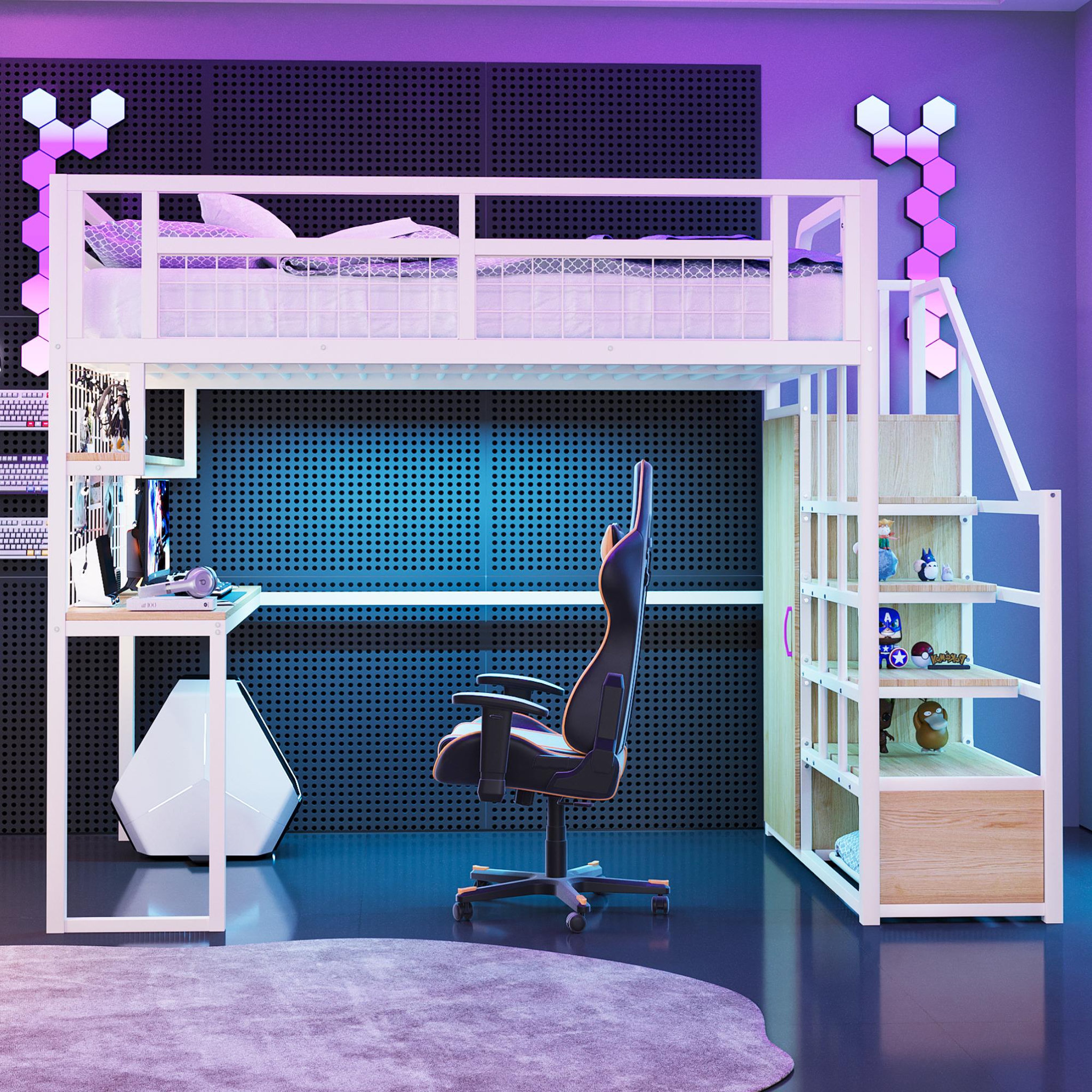 Voir la diapositive 2 : MERAX Lit mezzanine