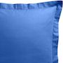 Voir la diapositive 2 : Home collection TAIE D'OREILLER 75X75 100% COTON TODAY INDIGO