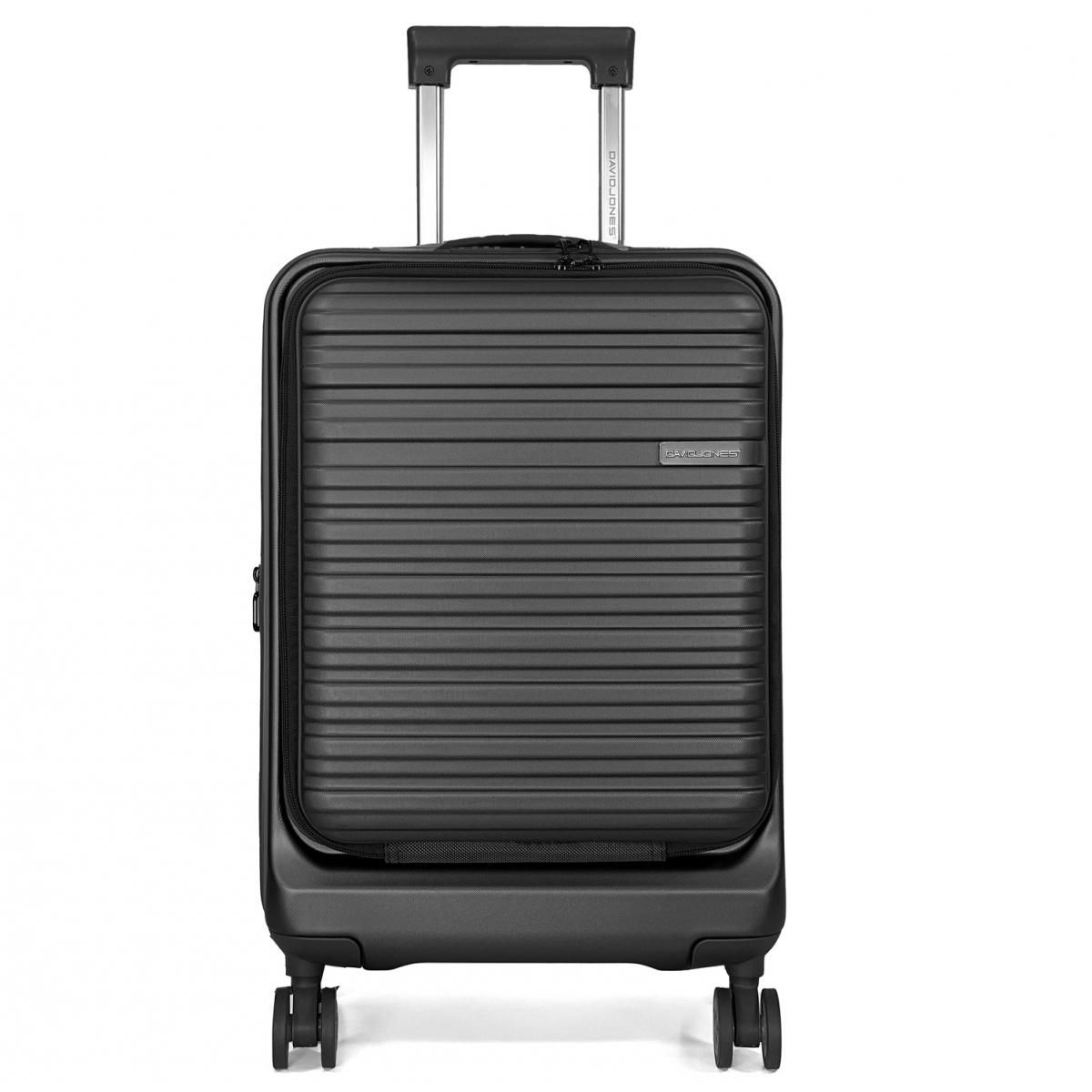 David Jones Valise cabine rigide porte-ordinateur 15.6  TSA 55cm