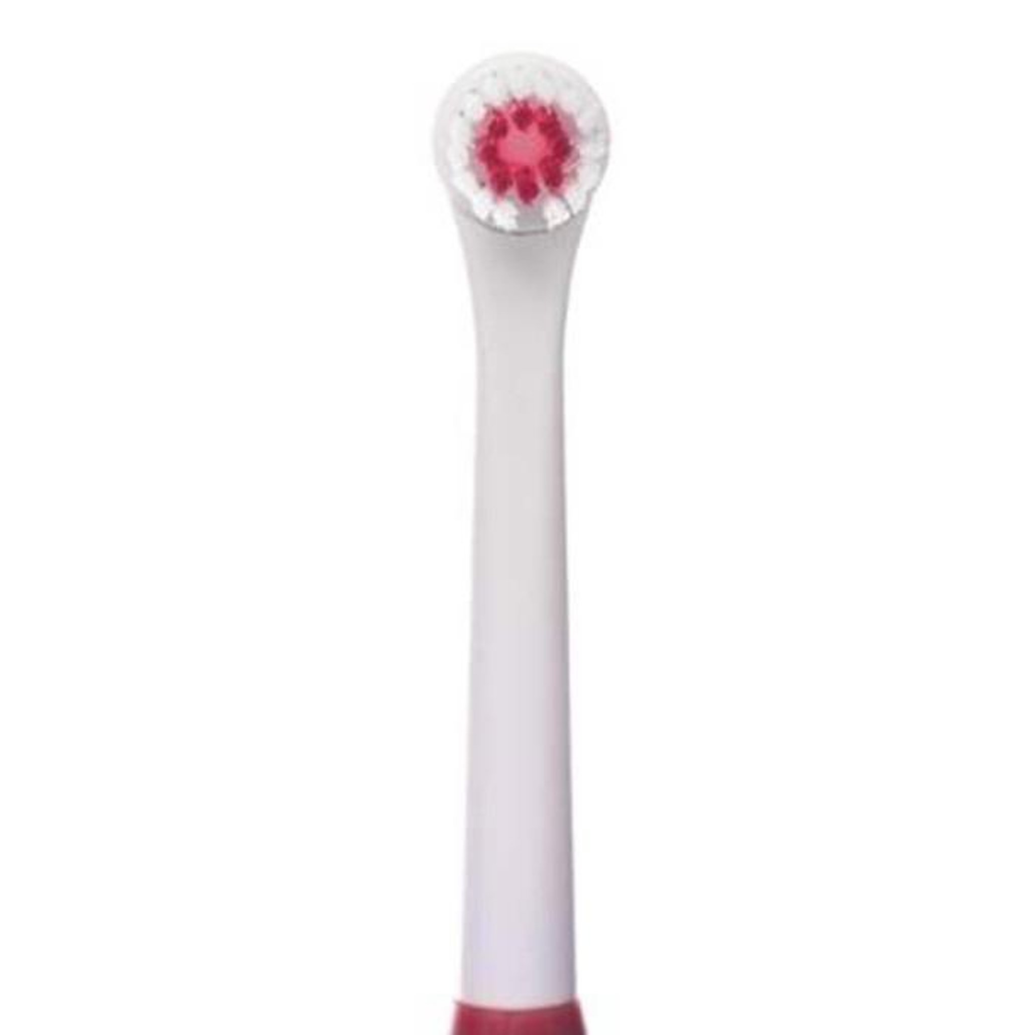 Voir la diapositive 2 : Paris Prix Lot de 4 têtes brosse à dents  électrique  9cm blanc