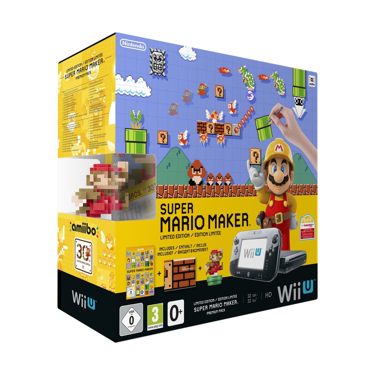 Console Wii U 32 Go Noire Super Mario Maker