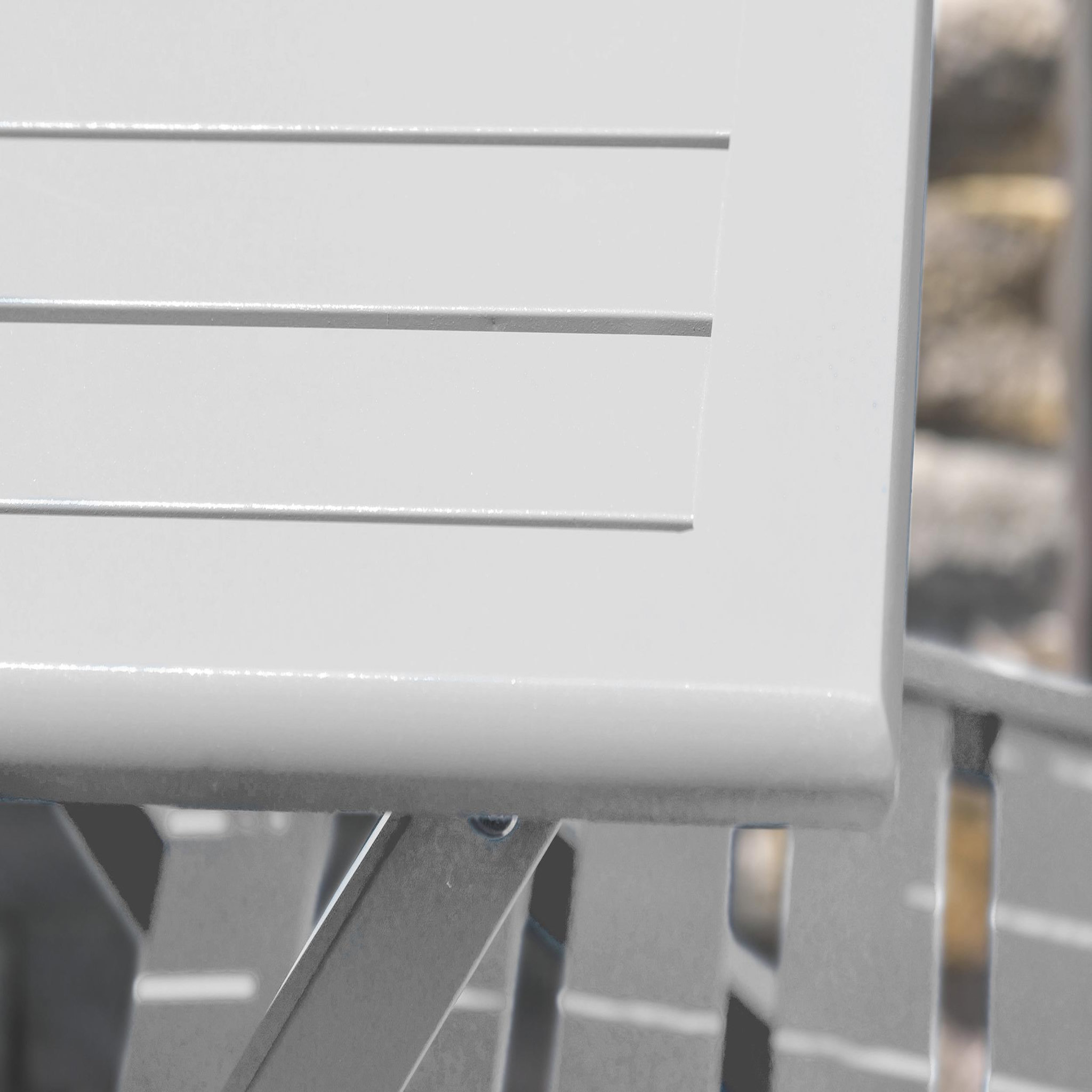 Voir la diapositive 4 : DCB GARDEN Table de jardin pliante en aluminium (4 places)