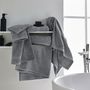 Voir la diapositive 3 : TODAY Maxi drap de bain uni en coton 450 g/m²