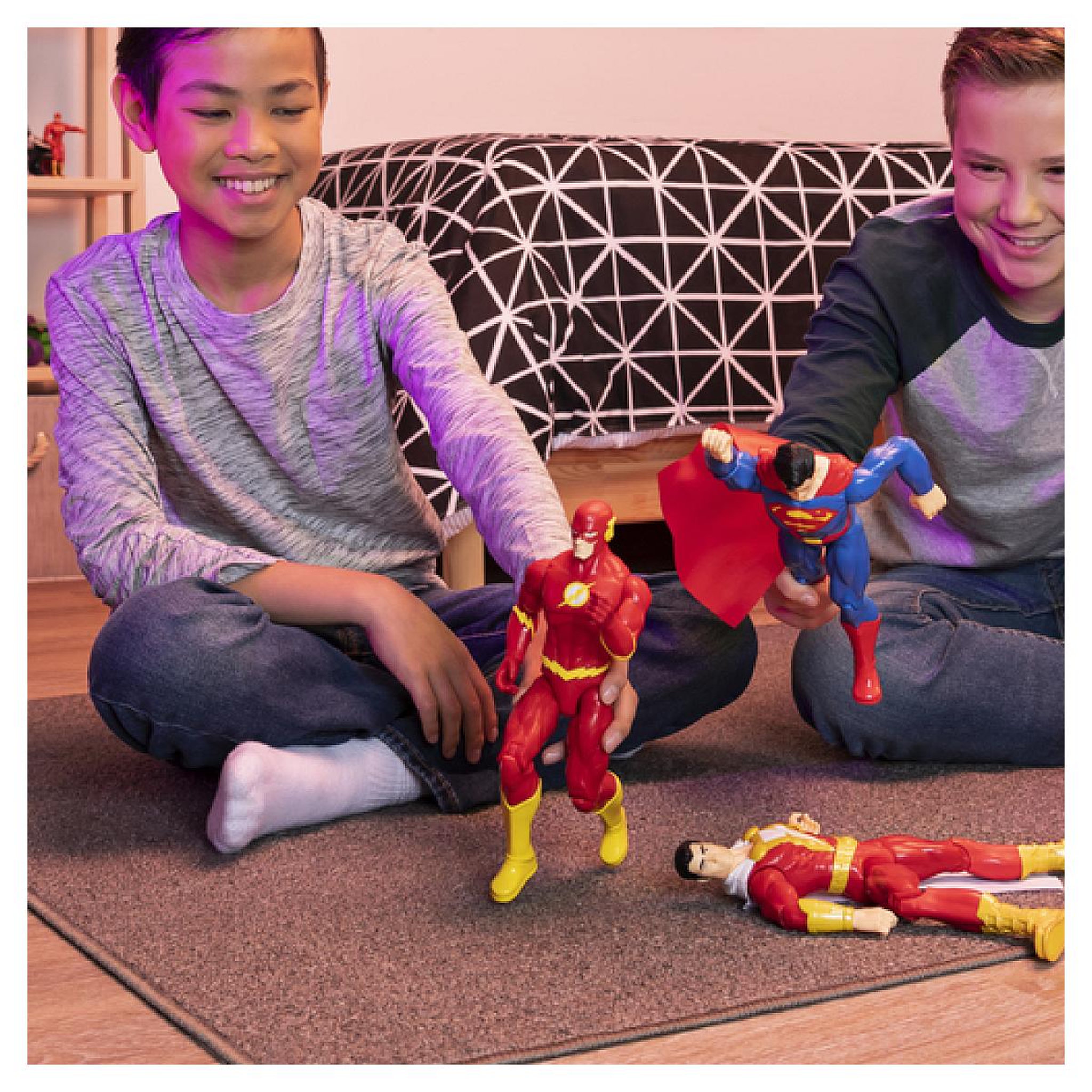Voir la diapositive 5 : SpinMaster Figurine Flash Articulée 30 Cm