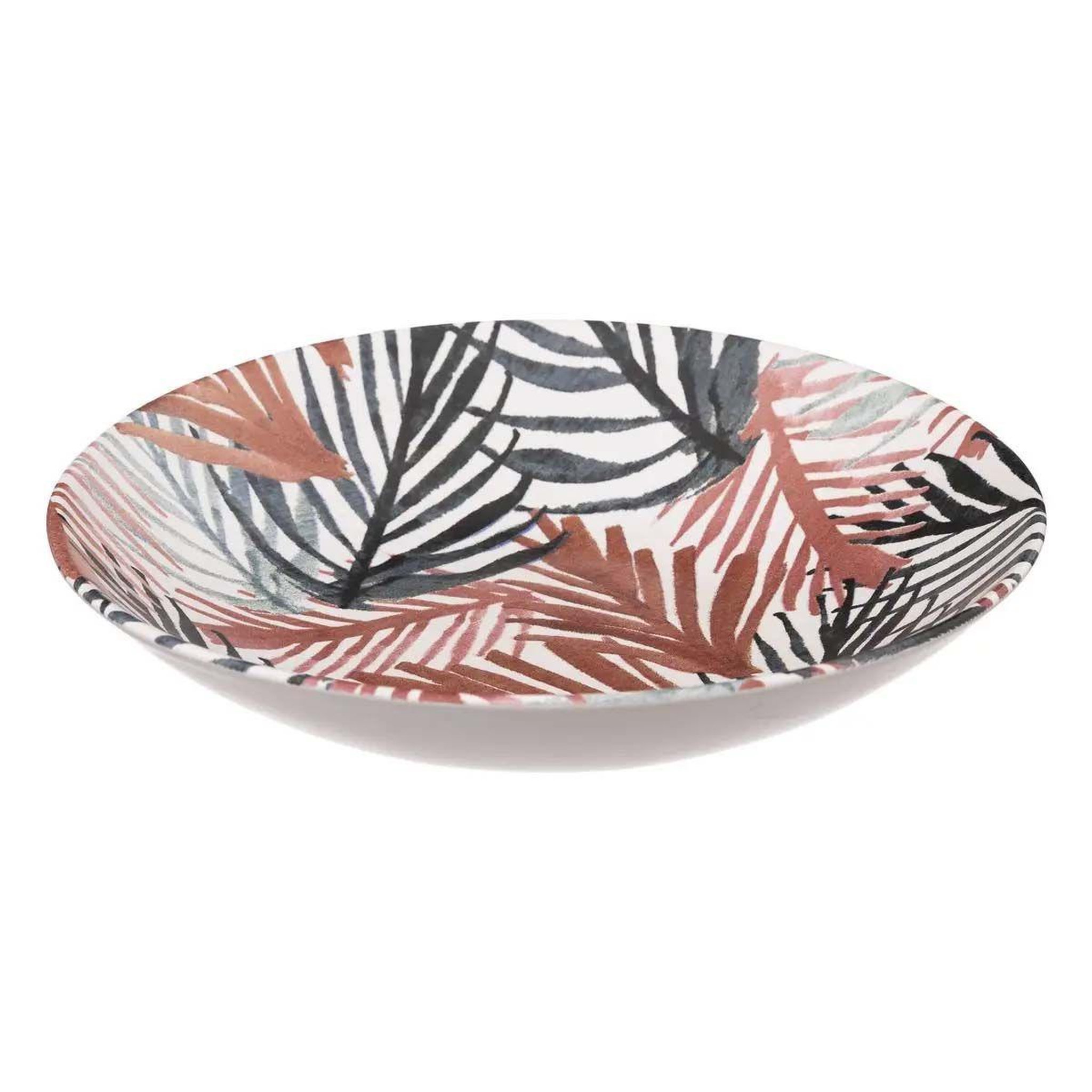 Voir la diapositive 2 : SECRET DE GOURMET Lot de 6 assiettes creuses  alicante  20cm multicolore
