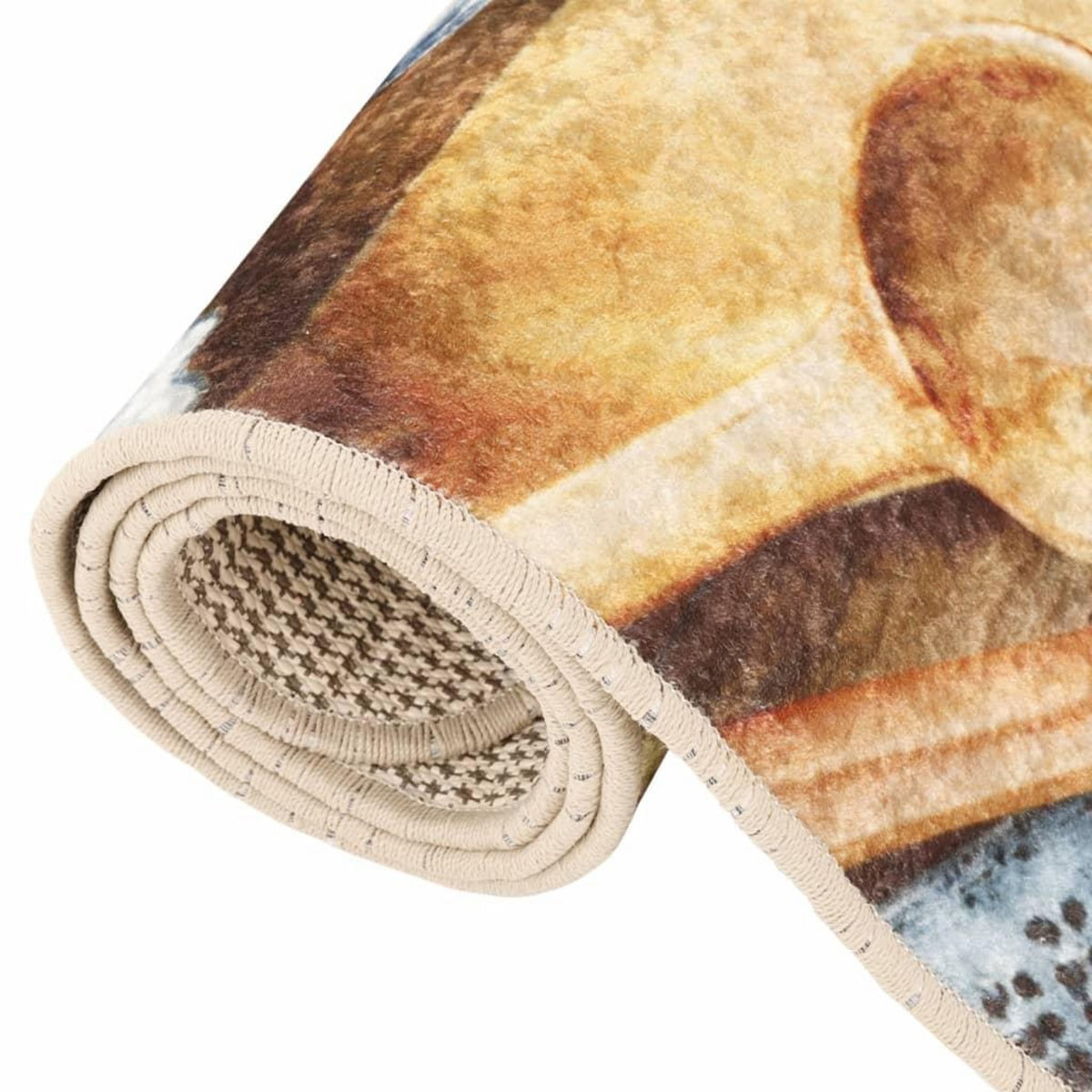 VIDAXL Tapis de cuisine multicolore 60x180 cm lavable antiderapant
