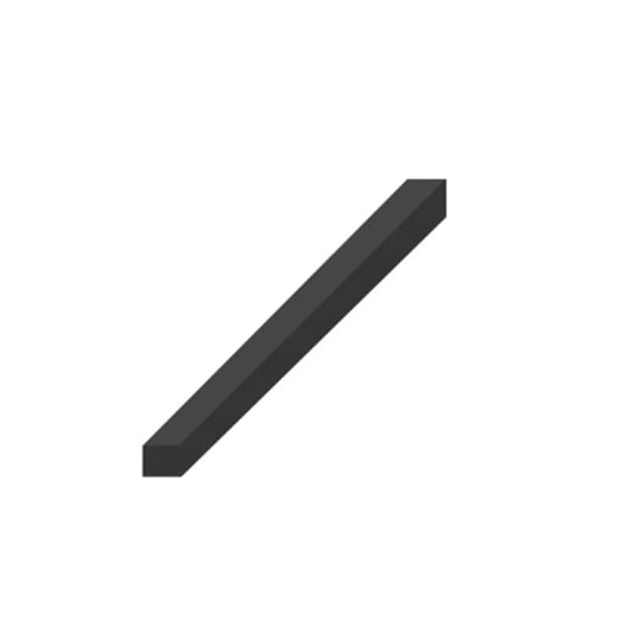 ESPACE-BRICOLAGE Bande caoutchouc spongieux epdm croûté 4 faces noir 20x15mm longueur 1m