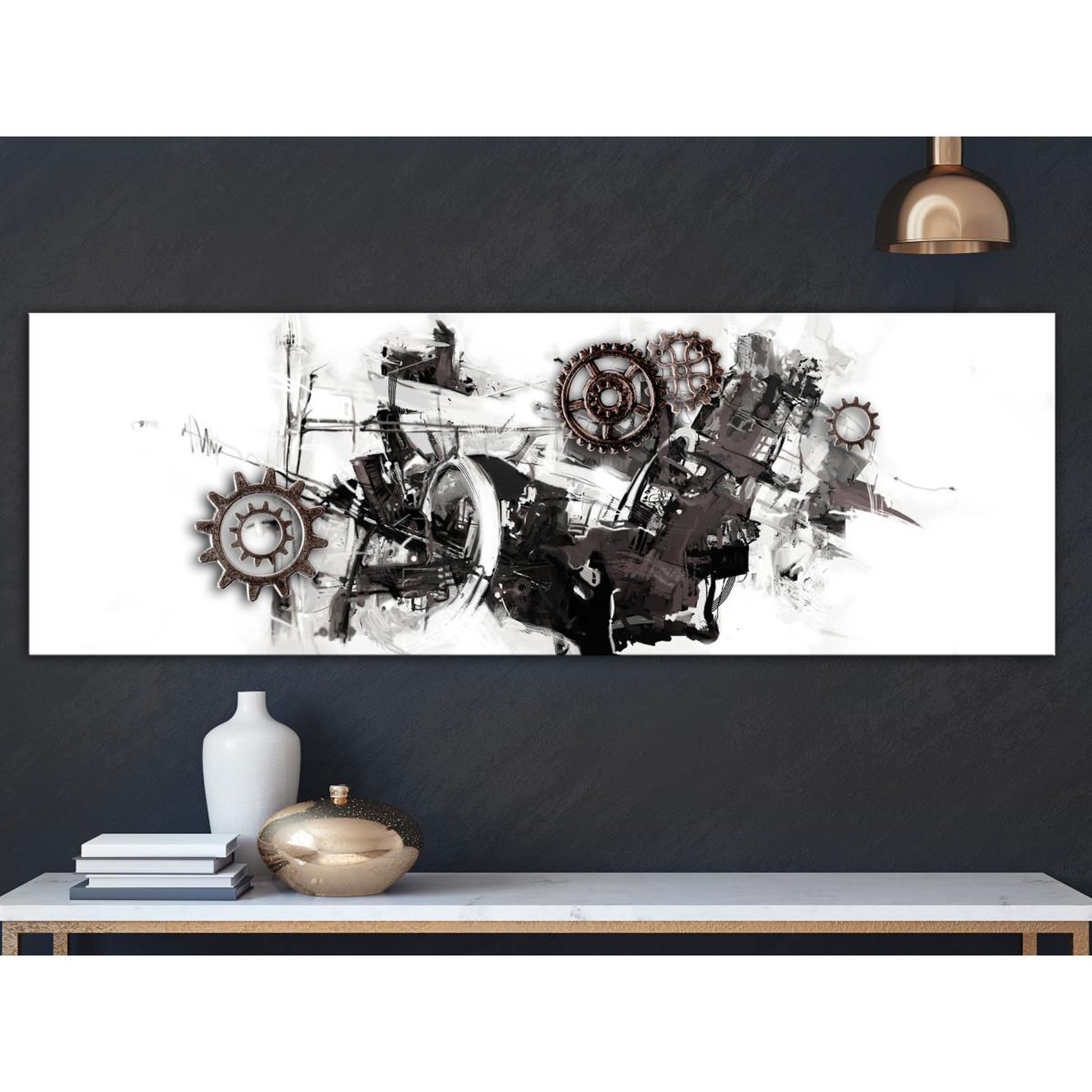 Voir la diapositive 2 : Paris Prix Tableau Imprimé  Complicated Machine Narrow