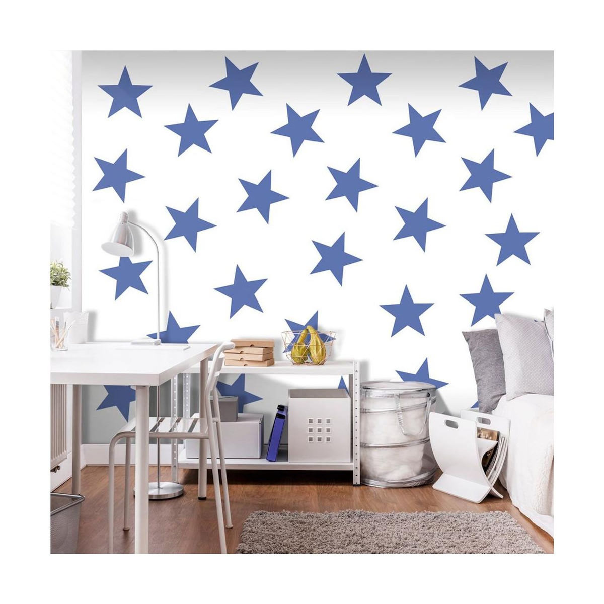Paris Prix Papier Peint  Blue Star