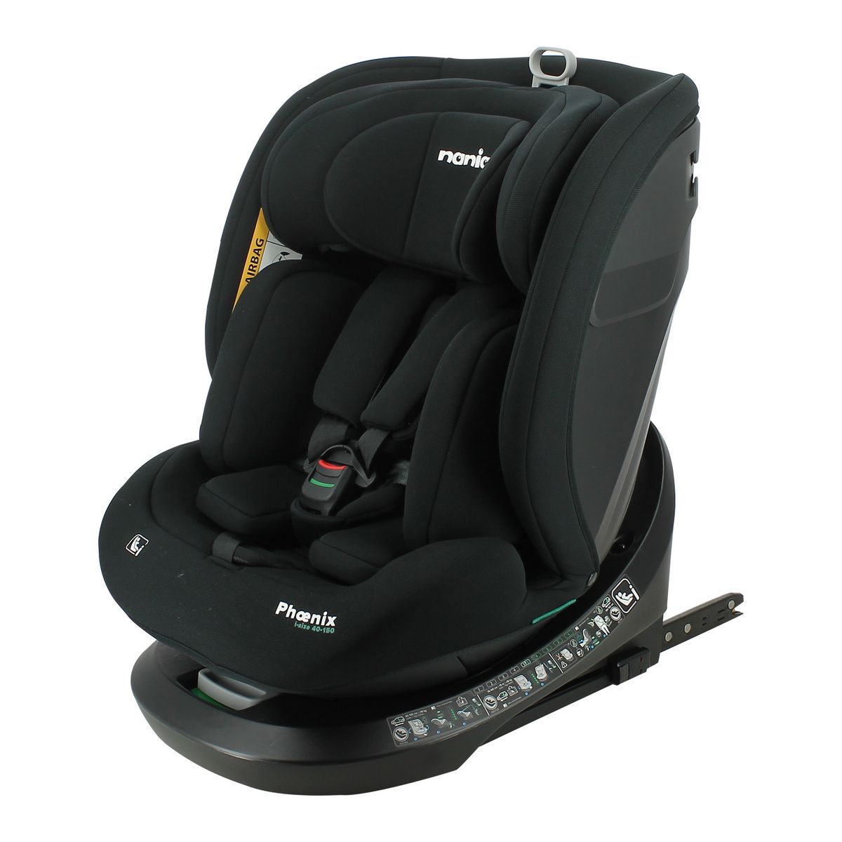 NANIA Siège auto Isofix Phoenix pivotant 360° I-Size