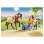 PLAYMOBIL 70523 - Country - Cavalier avec poney brun