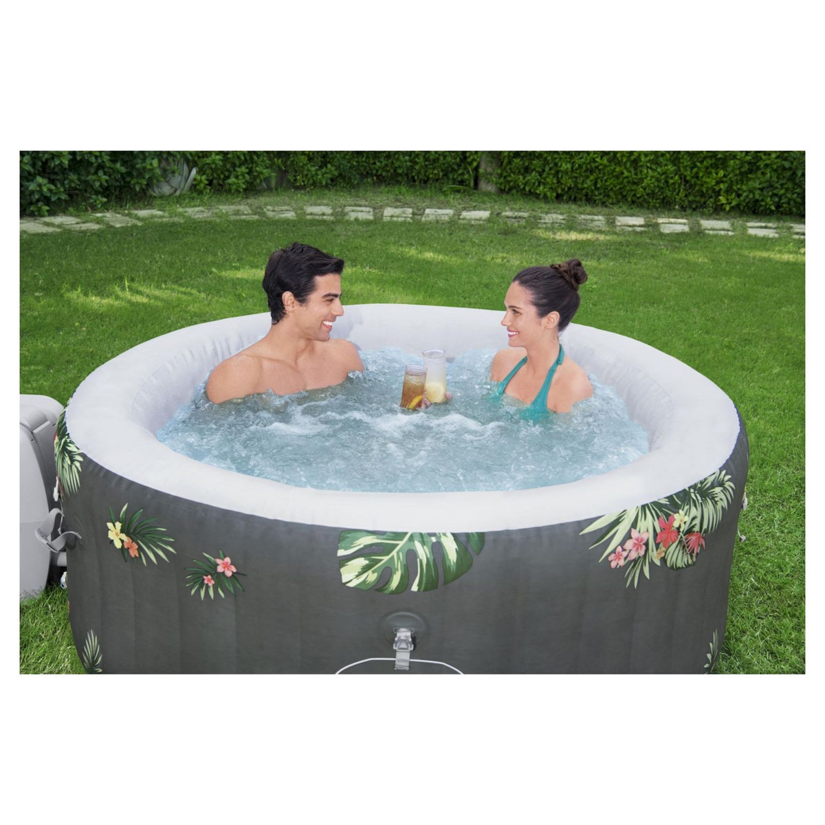 BESTWAY Spa gonflable rond 2-3 personnes 170x66cm ARUBA
