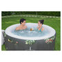 Voir la diapositive 1 : BESTWAY Spa gonflable rond 2-3 personnes 170x66cm ARUBA