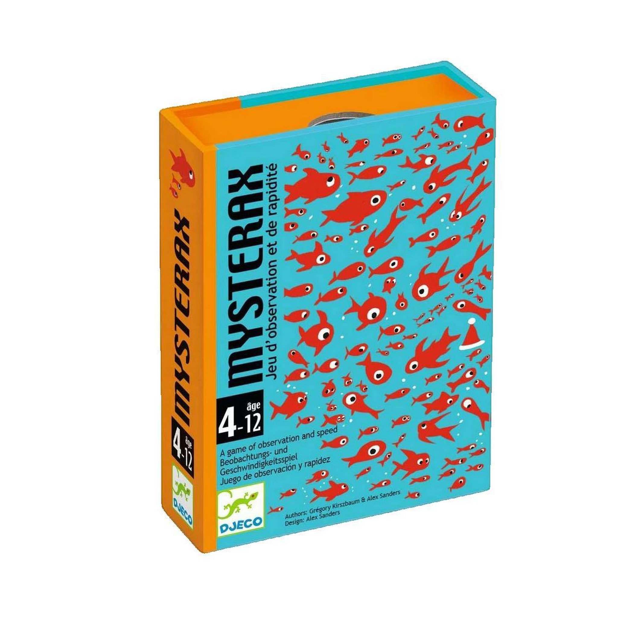 Voir la diapositive 1 : Djeco Jeu de cartes Djeco Mysterix bleu