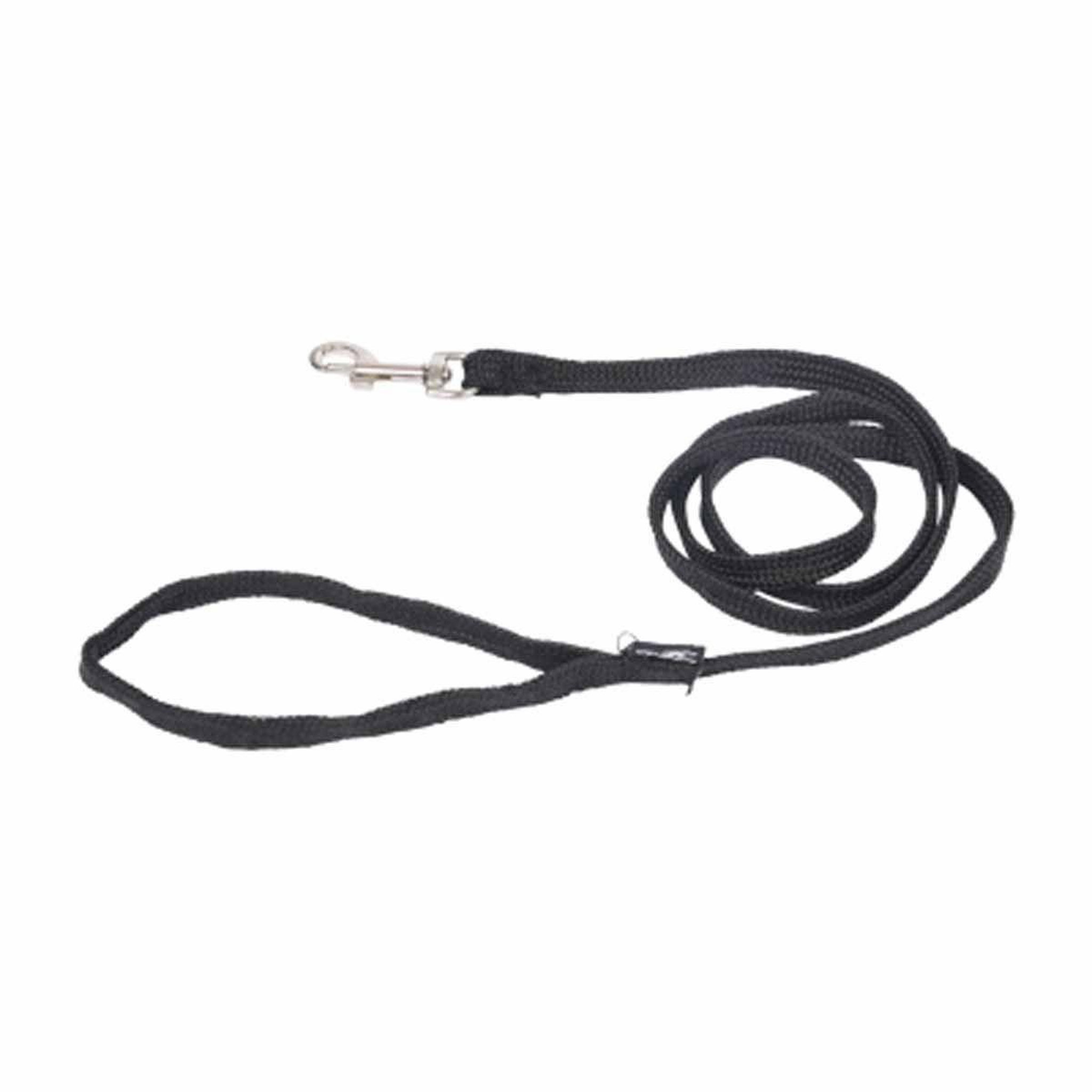 LOVE STORY Laisse chien fine  essentiel  120cm noir