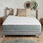 Voir la diapositive 6 : IDLITERIE Ensemble matelas Ressort 7 zones HYGGE + Sommier + couette + oreillers Fabriqué en France