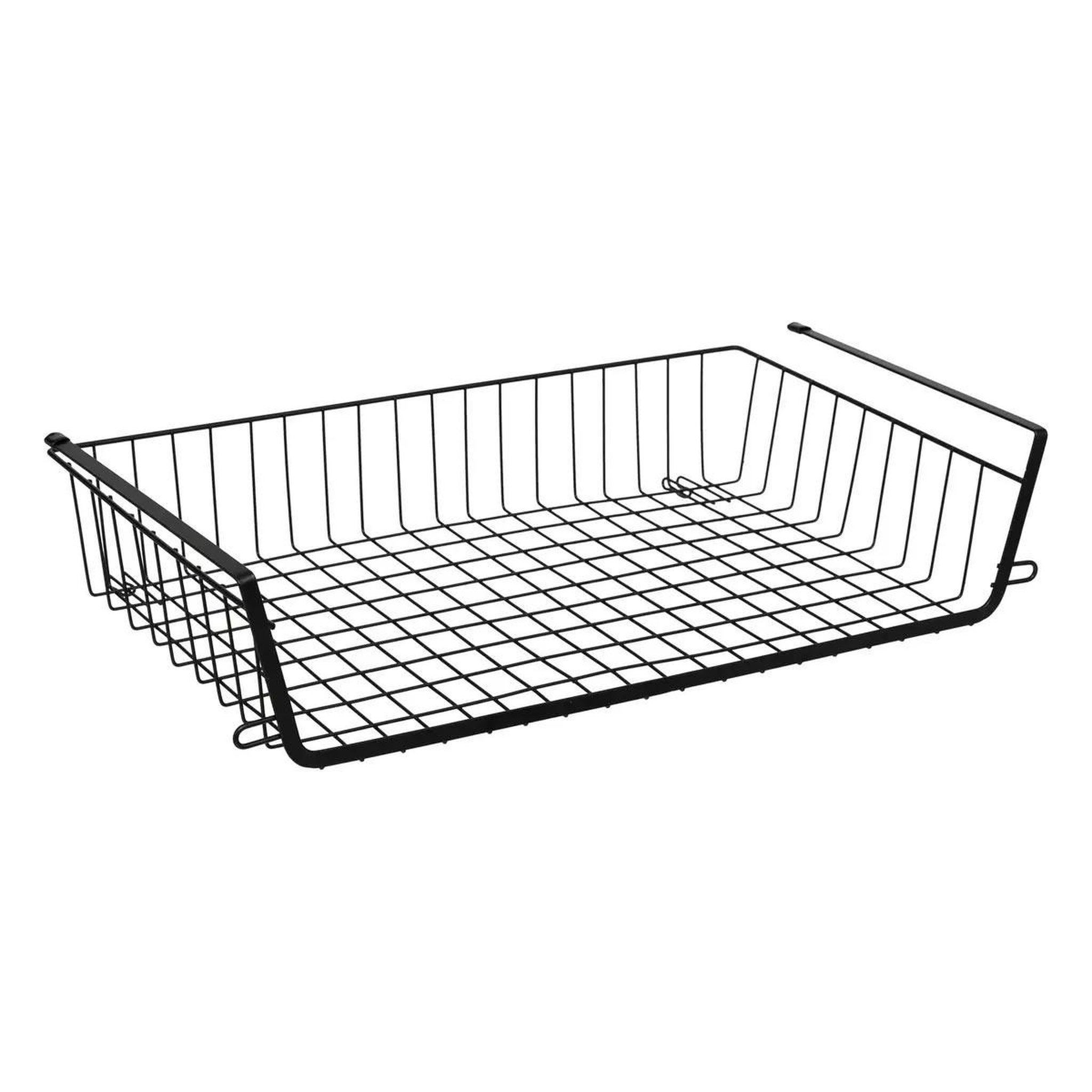 FIVE Panier à suspendre en métal  dressing  51cm noir