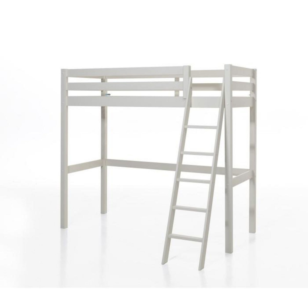 Paris Prix Pack - Lit Mezzanine Enfant & Lit Simple  Pino  90x200cm Blanc