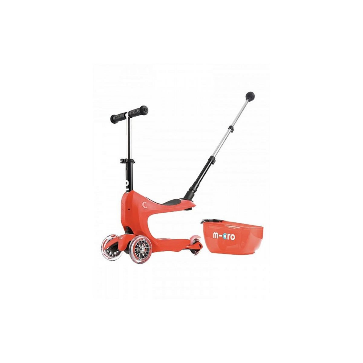 Micro Trottinette Mini2go Deluxe Plus Rouge