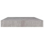 Voir la diapositive 4 : VIDAXL Etagere murale flottante gris beton 40x23x3,8 cm MDF