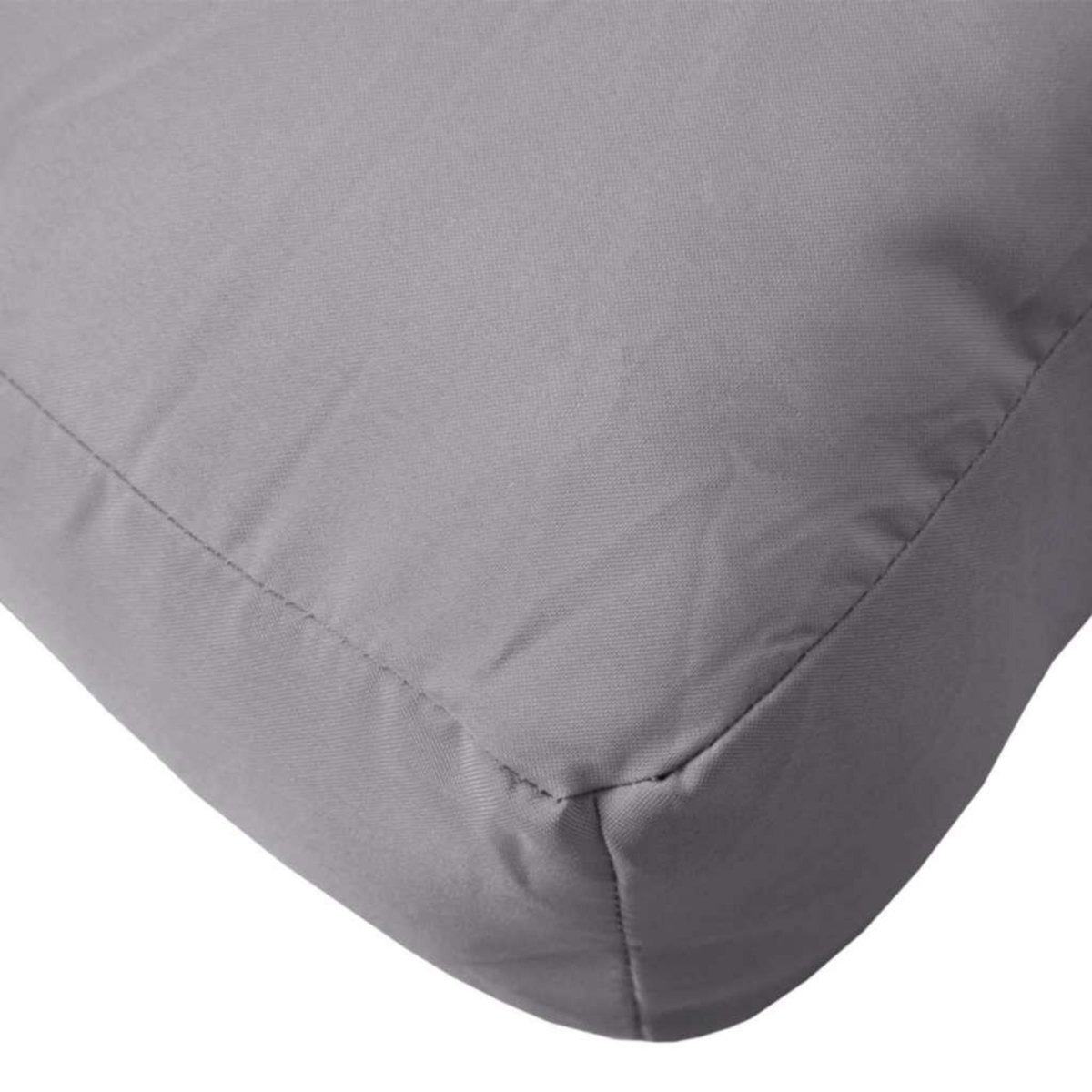 VIDAXL Coussin de palette gris 60x60x8 cm tissu oxford