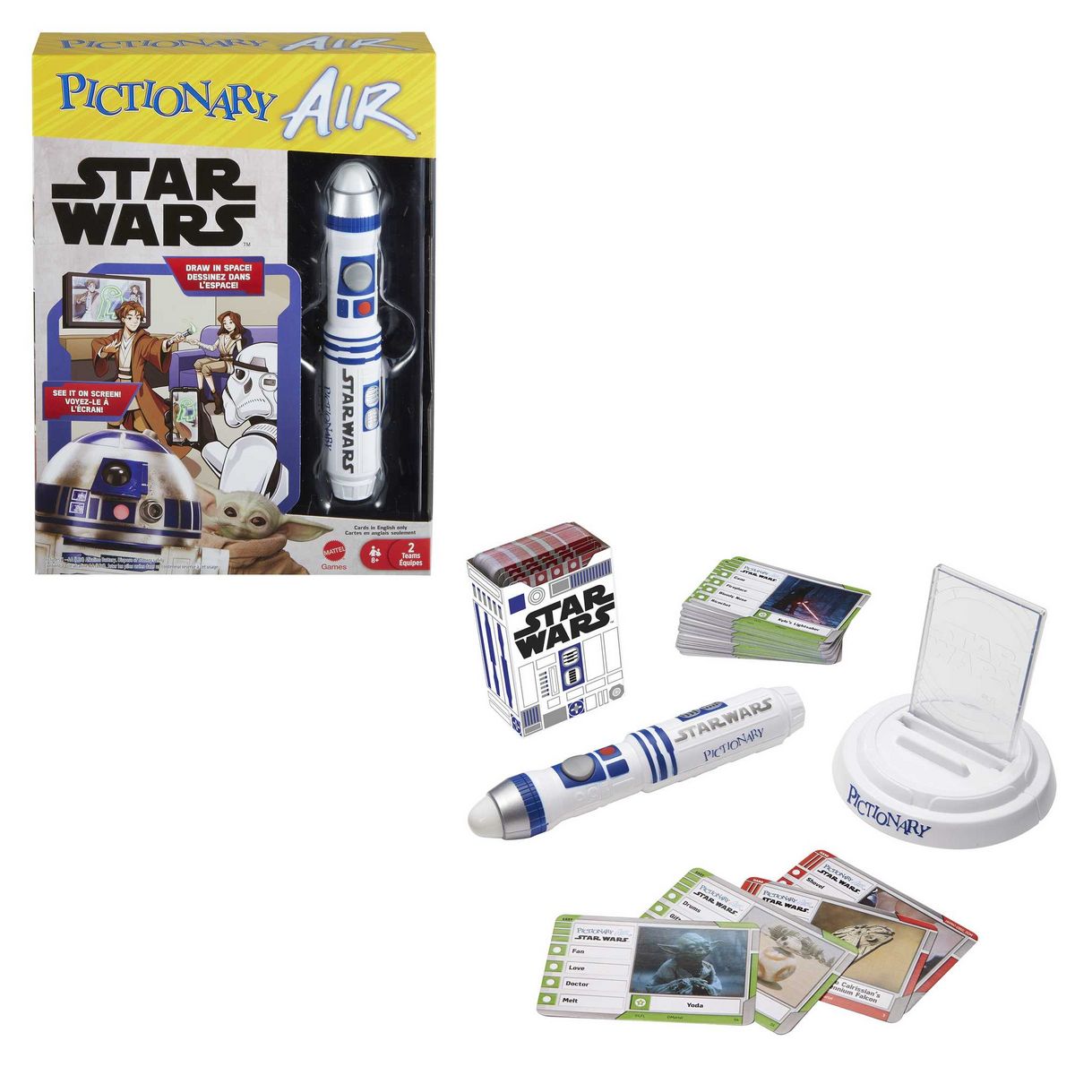 MATTEL Jeu Pictionary Air Star Wars