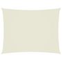 Voir la diapositive 2 : VIDAXL Voile de parasol tissu oxford rectangulaire 5x7 m creme